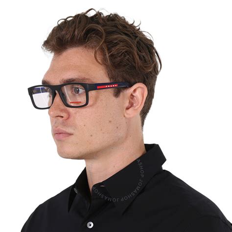 prada ps 08ov|Prada PS 08OV Rectangle Eyeglasses .